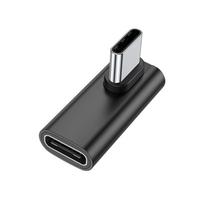 90 Degree USB C to USB C Adapter 40Gbps USB C Female to USB Male Adapter Data Sync 100W Fast Charging Adapter for PC juoda