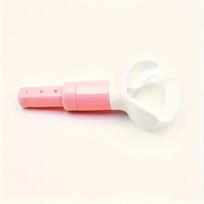 1pc Breathing Trainer for Burning, Abdominal Slimming, Waist Toning, and Lung Capacity Increase – High-Index Plastic Fitness Tool for Body Shaping 1pc rožinė