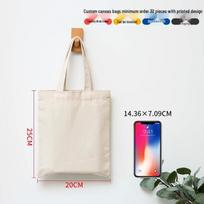 Custom Eco-Friendly DIY Hand-Painted Cotton Tote Bag