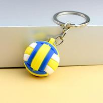 Creative Tennis Sports Keychain - Souvenir Pendant & School Prize beige