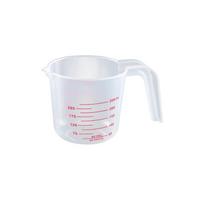 250/500/1000ml Skystų kepinių matavimo puodeliai PVC matavimo puodelis Plastikinis matavimo cilindras Virtuvės kepimo įrankiai 250ml balta