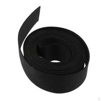 0,79'' 1'' 1,5'' Nailono Juostos Diržas Plokščias Lynas Rankdarbiams Jūrinis 25mm black
