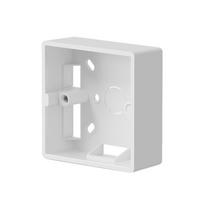 Jungiklis ir rozetė Montuojamas išorinėje dėžutėje Sienos paviršiaus jungiama dėžutė 86 tipo jungiklio ir rozetės dėžutė 86x86x33mm balta