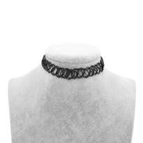 Mielas Naujas Derliaus Tampus Tatuiruotės Chokerio Karoliai Moterims Merginoms Žavesio Punk Gotikinis Elastingas Moteriškas Vestuvių Smulkmena Dovana juoda