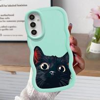 Cute Cat Pattern Case for Samsung Galaxy A21s A11 A12 A52 A14 A13 A15 A16 Soft Phone Cover A23 A06 A03 A53 A33 A04 A22 A05 Galaxy A15