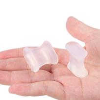 Transparent Silicone Toe Separator for Hallux Valgus Relief Size S