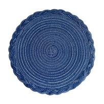 Neslystančios austos padėkliukai 18/30/38cm Izoliacinė kilimėlis Stalo kilimėliai Pinti padėkliukai Kalėdos 18cm-blue