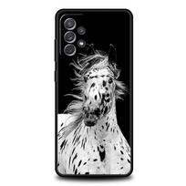 Animal Horse Phone Case for Samsung Galaxy A55 A35 A17 A07 A15 A13 A25 A51 A71 A72 A73 A32 A52 A52S A41 5G Soft TPU Shell Capas Samsung A32 5G