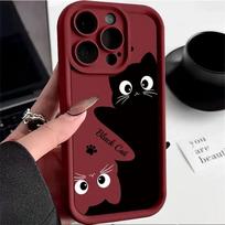 For Honor 400 Lite 400Lite Phone Case Honor X8C Case Anti Drop Protect Soft Silicone Cartoon Cute Cat Pattern Matte Back Cover Honor X8C