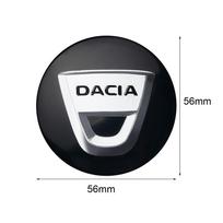 4 vnt. Automobilio aliuminio lydinio ratlankio centrinis dangtelis Padangos ratlankio apdaila Dacia Duster Logan Sandero Mcv MK Cilo Stepway Dokker