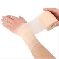 Putplasčio medvilnės odos plėvelė Lipni elastinė alkūnės ir kelio odos kaukės plėvelė Putplasčio sportinis tvarstis 6cm*10m