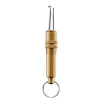 Retractable Fishing Hooks Extractor Hook Puller Fish Line Knotter Tool Fishing Hook Separator Aluminum Fish Line Remover