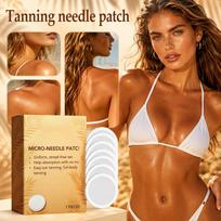 Sun Free Glow Micro Needle Patch for Uniform Streak Free Tanning Easy Full Body Absorption with 7 Pieces Skin Care One Size ruda