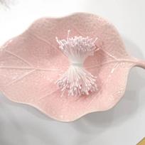 Twisted Flower Core Pipe Cleaner Kit for DIY Hairpin and Plaster Stamen Simulations Approx. 380 pcs/Bundle šviesiai rausvos spalvos
