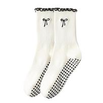 Non-Slip Grip Pilates Socks Breathable Floor Socks Trendy Yoga Socks  for Women