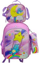 Cyp Brands Care Bears Trolley set + pencil case + lunch bag