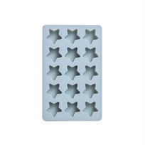 Star Shaped Ice Cube Tray Mold Flexible Silicone Material for Baking Candy Chocolate Making and Ice Cubes with Multiple Cavities One Size gray
