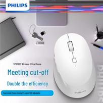 Philips Ergonomic Dual-Mode Wireless Office Mouse