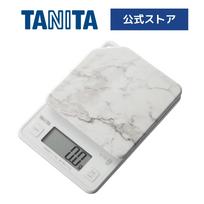 Tanita Cooking Scale Kitchen Digital Measurement KJ-114-SWH Measuring Device Maximum 1kg 0.5g Unit 1 Second Startup Stylish Cute Compact Simple Marble