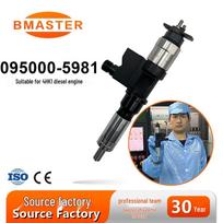Durable High-Pressure Injector 095000-5981 for Five-Ten-Ling Engines 24.5*2.5*6