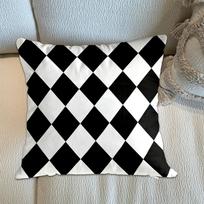 Kawaii Flower diamond grid Ornamental Pillowcase Cushion Covers x Cushions Cover Home Decor Items Decorations Bedroom 30cmx30cm