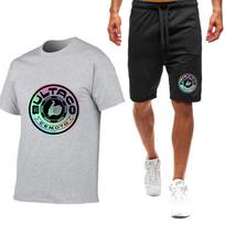 Bultaco Cemoto motorcycle Printed Summer Cool Men Casual T-shirt Set Retro Street Sports S