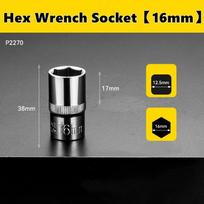 8-32mm 1/2  Square Drive Socket Bit Removal Tools for Wrench Socket Power Tool Accessories CRV Spanner Ratchet Wrench Nut