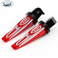 LOGO SYM For SYM MAXSYM TL 500 508 Maxsym TL500 TL508 2020-2025 Motorcycle Passenger Footrests Foot Rests Pegs Rear Pedals Peg raudona