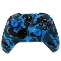 Kamufliažinis silikoninis žaidimų pulto dangtelis 2 vairasvirtės dangteliai, skirti XBox One XS valdikliui 5#
