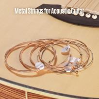 ZIKO lengvos akustinės gitaros stygos šešiakampio lydinio vielos fosforo bronzos žaizdos korozija Gold&Chrome,DP-011