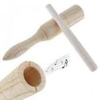 Garso vamzdelis Medinis varnos vaikas Dovanų medinis garsiakalbis Muzikinis žaislas Perkusija Vaikų ugdymo instrumentas