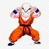 Pleistrai Drabužiams Krepšiui Užlyginami Terminiai Lipdukai Dragon Ball Krillin Marškinėliai Krillin Goku Raštas Plaunamas Terminis Pernešimas