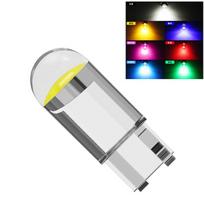 10X nauji W5W LED Canbus T10 automobilių žibintai COB stiklo salono dalys lemputės 6000K baltas automatinis valstybinio numerio žibintas kupolo skaitymo šviesa 12V 24V t10 WHITE