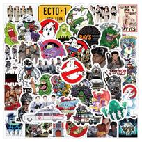 10/50 vnt. Ghostbusters lipdukai Ghostbusters grafiti Lipdukai „pasidaryk pats“ Bagažui Nešiojamam kompiuteriui Riedlentei Motociklui Dviračiui Lipdukas 10pcs
