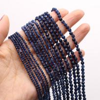 1 vijos natūralaus akmens karoliukai apvalūs kianito laisvi tarpiniai karoliukai papuošalams gaminti „pasidaryk pats“ karoliai, apyrankių priedai 1Strand/2mm