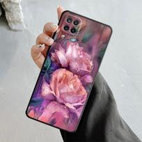 Korpusas, skirtas Samsung Galaxy A70 A70s A50 A30s A04s A20s A20e A02 A02s A03 A42 M52 M31 M04 dėklas Rožė Tulpė Žalia ūgliai Gėlės Samsung M31