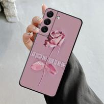 Telefono dėklas, skirtas Samsung Galaxy S23 S22 S21 S20 Fe Ultra S10 S9 S8 Plus Note 20ultra 10plus Cover Rose Gold Pink Queen Princess Samsung Note 10 Plus