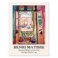 Vintažinis Henri Matisse'as Retro plakatai Spaudiniai Abstraktūs Sienų Menas Kraštovaizdis Drobės Tapyba Galerija Nuotraukos Svetainės namų dekoras 21cm×30cm NoFrame
