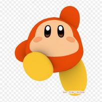 Kirby Orange Kirby Star Allies Kirby'S Return To Dream Iron on Heat Transfer Printing Vinyl Patches Sticker for Clothes DIY Appliques Washable Patches beige