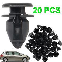 20 vnt Automobilio šoninių durelių vidinės plokštės apdailos spaustukų laikiklio tvirtinimo detalės, skirtos Renault Trafic Kangoo Clio OE# 7703077434 Automobilių priedai juoda