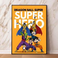 Populiarus anime plakatas Dragon Ball Goku Wall Art Vaikų miegamojo apdaila Modernus namas Cuadros dovanų paveikslėlis 21cm×30cm NoFrame