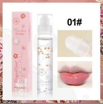 Moterų vandeniui atsparus lūpų blizgesys gėlių lūpų dažai keičia spalvą želė lūpų dažai Moisturizer Gėlių lūpų aliejus Skaidrus bespalvis lūpų aliejus