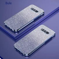 S10 prabangus gradiento blizgus padengtas dėklas, skirtas Samsung Galaxy S10 Plus S10plus S 10 Cover Note 10 20 Ultra Plus s10 note20plus S10 mėlyna