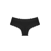 FINETOO Lace Panty for Women Sexy Thongs G-String Underwear Lingerie Female Panties Cotton Floral Panties S juoda