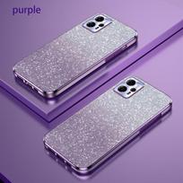 Prabangus gradientinis blizgantis dėklas, skirtas Motorola Moto G13 G23 G53 G73 G72 E32 E20 Power silikoninis galinis dangtelis Moto G13 violetinė