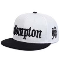 Vyriškos raidžių Snapback kepurės Kaulo mada Hip Hop beisbolo kepuraitė suaugusiems Reguliuojamos sportinės laisvalaikio kepurės Kepuraitė sunkvežimio vairuotojui Gorras balta