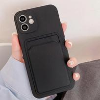 Telefono dėklas skirtas iPhone 13 15 11 12 14 Pro Max Mini XR XS SE Max 6 7 8 Plus Nuo kritimo atsparus dilimui stilingas ir paprastas iPhone 7 Plus/8 Plus juoda