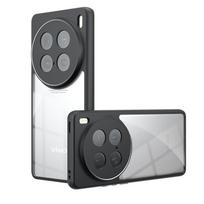 Dėklas, skirtas VIVO X100 Ultra X100 S Pro Prabangus akrilinis matinis skaidrus kietas kompiuterio telefono dangtelis, skirtas VIVO X 100 Ultra X90s X90 Pro Plus smūgiams atspariam buferiui For VIVO X100 Ultra gryna