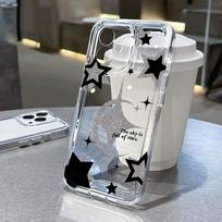 Telefono dėklas skirtas iPhone 11 13 12 14 15 16 XR XS Pro Max 7 8 Plus Samsung A55 A15 Redmi note 13 12 OPPO A18 A16 Vivo Y17S V27 Honor 9 10 infinix 40 30 Samsung A06
