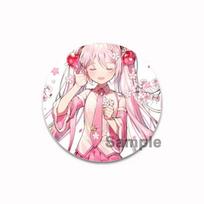 32/44/58mm Project SEKAI Hatsune Miku Cartoon Figure Brooches Cosplay Game Singer Badge for Collar Backpack Hat Accessory Handmade Enamel Pin 32mm